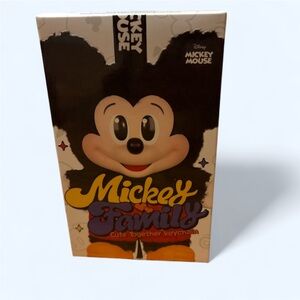Authentic POP MART (Minnie)Mickey Family Cute Together Keychain Series Figure.